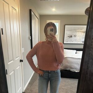 Wooden Ships Mauve Sweater Size S